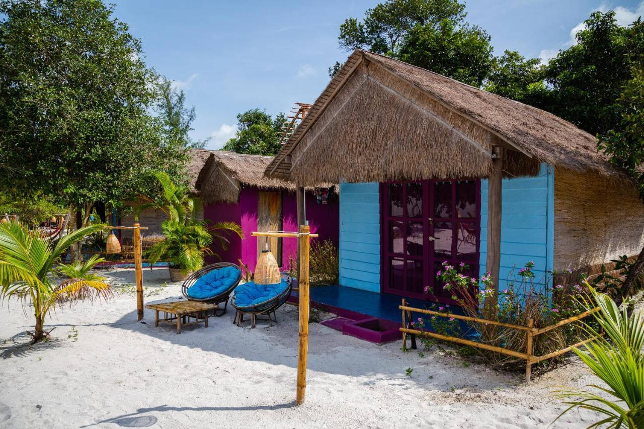 แบมบู แจม Villa เกาะรงสำลน ภายนอก รูปภาพ